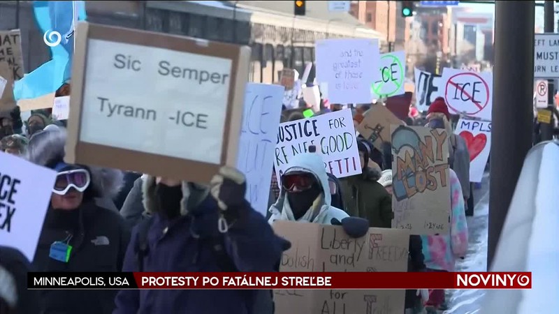 PROTESTY PO FATÁLNEJ STREĽBE