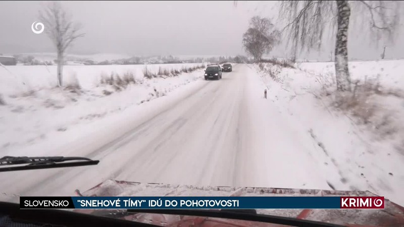 "SNEHOVÉ TÍMY" IDÚ DO POHOTOVOSTI