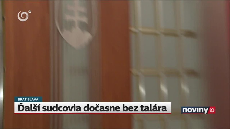 Ďalší sudcovia dočasne bez talára