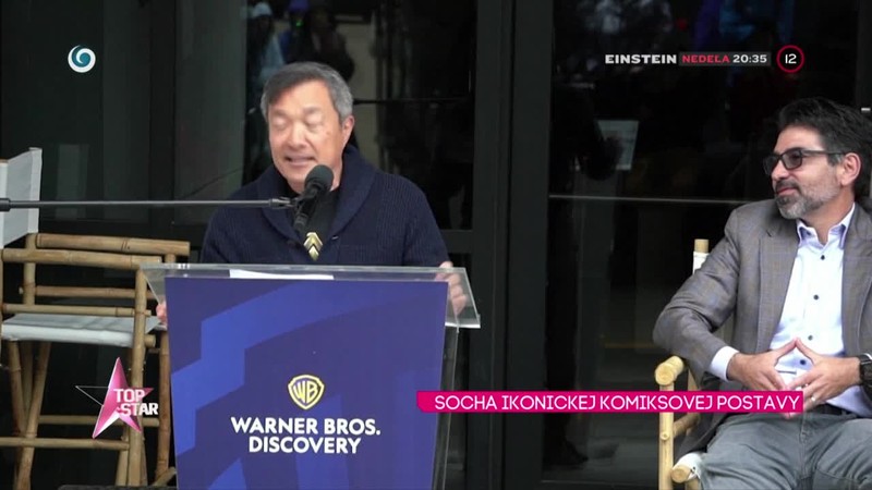 Socha ikonickej komiksovej postavy