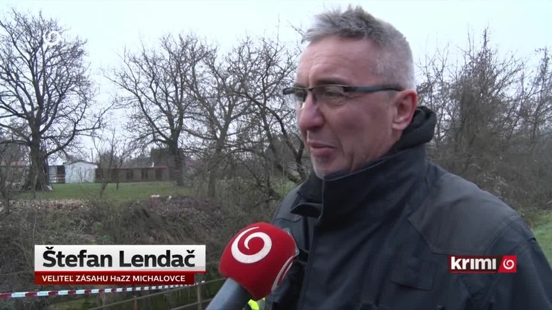Mŕtvy muž v potoku