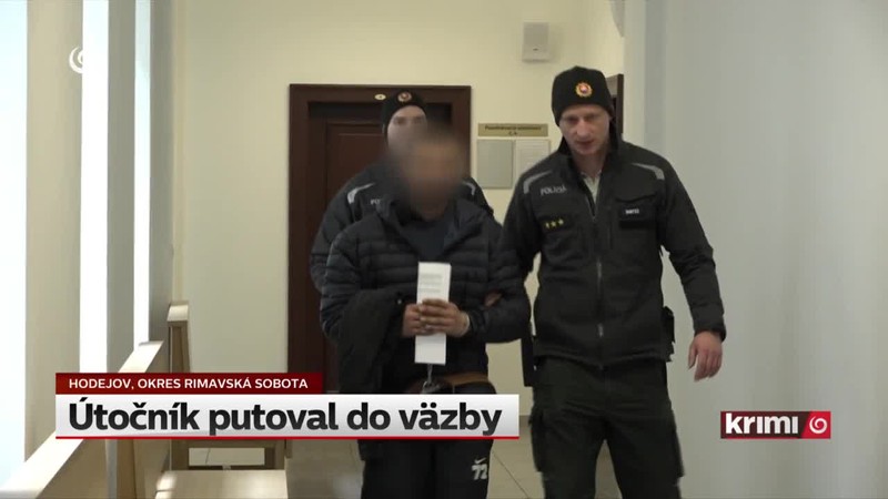 Útočník putoval do väzb