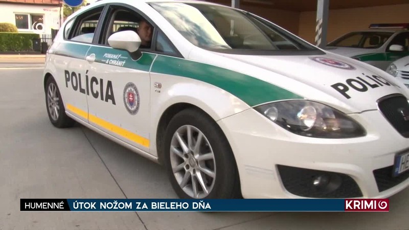 ÚTOK NOŽOM ZA BIELEHO DŇA