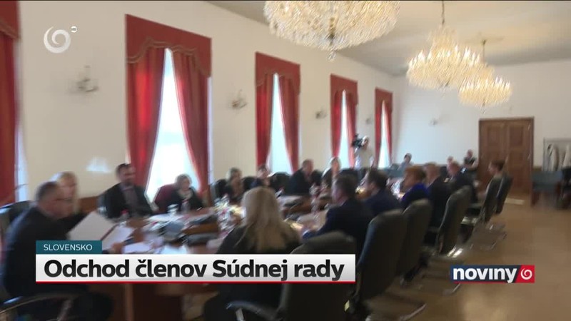 Odchod členov Súdnej rady
