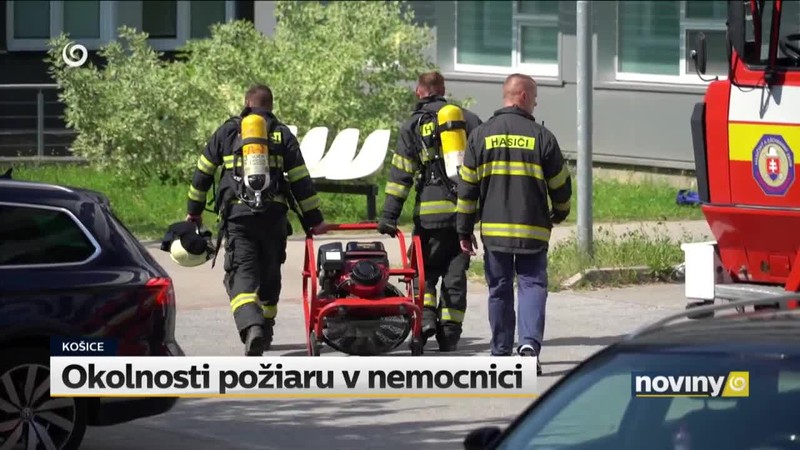 Okolnosti požiaru v nemocnici