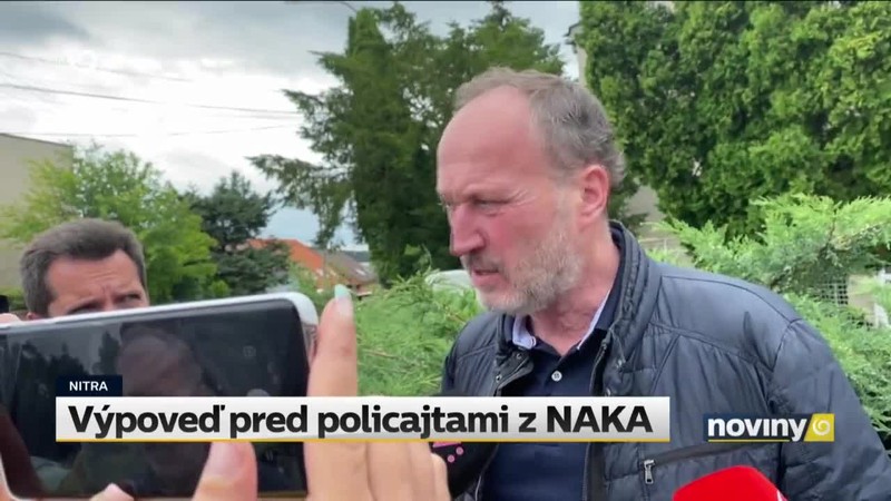 Výpoveď pred policajtami z NAKA