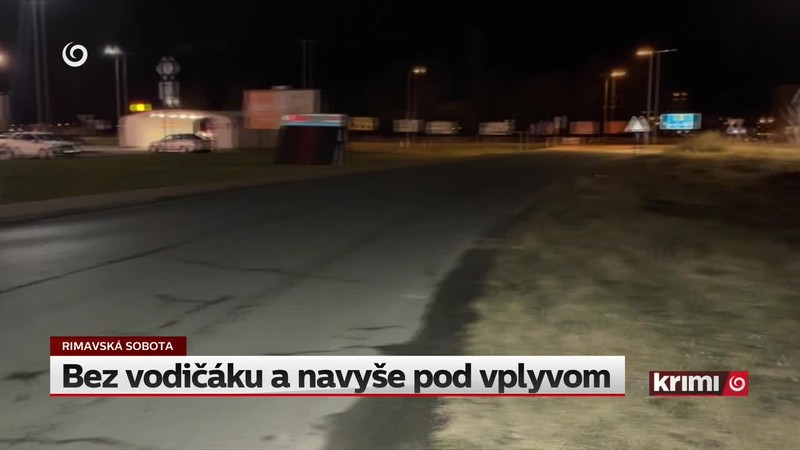 Bez vodičáku a navyše pod vplyvom