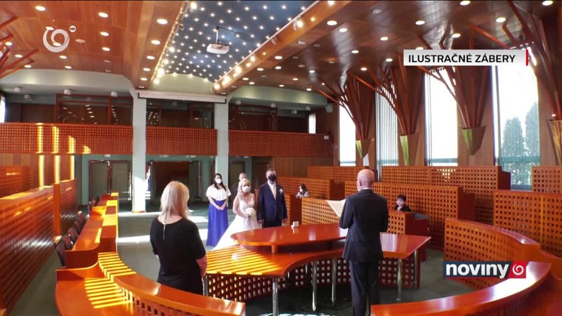 Nevesta a ženích bez rúška