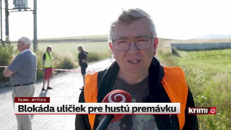 Blokáda uličiek pre hustú premávku