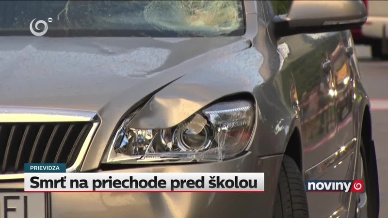 Smrť na priechode pred školou