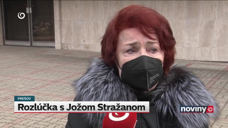Rozlúčka s Jožom Stražanom