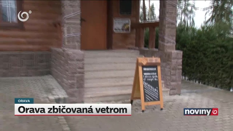 Orava zbičovaná vetrom