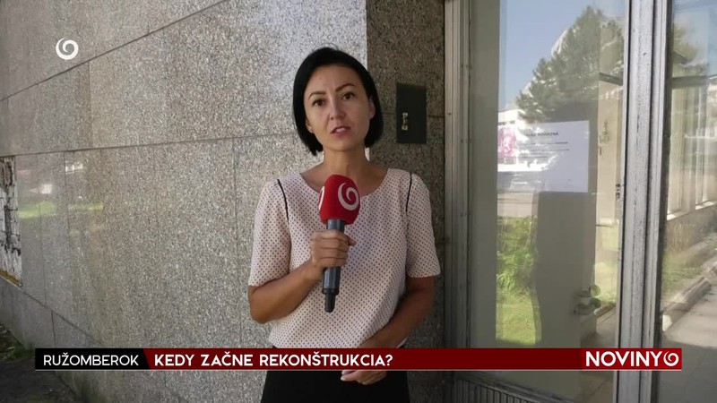 KEDY ZAČNE REKONŠTRUKCIA?