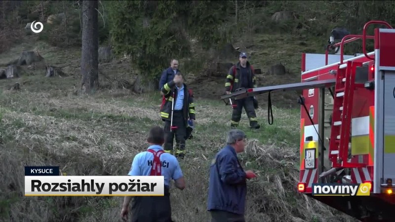 Rozsiahly požiar