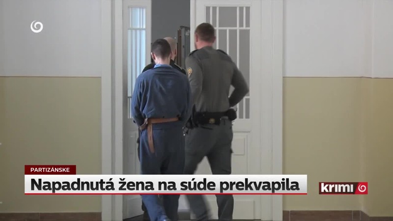 Napadnutá žena na súde prekvapila