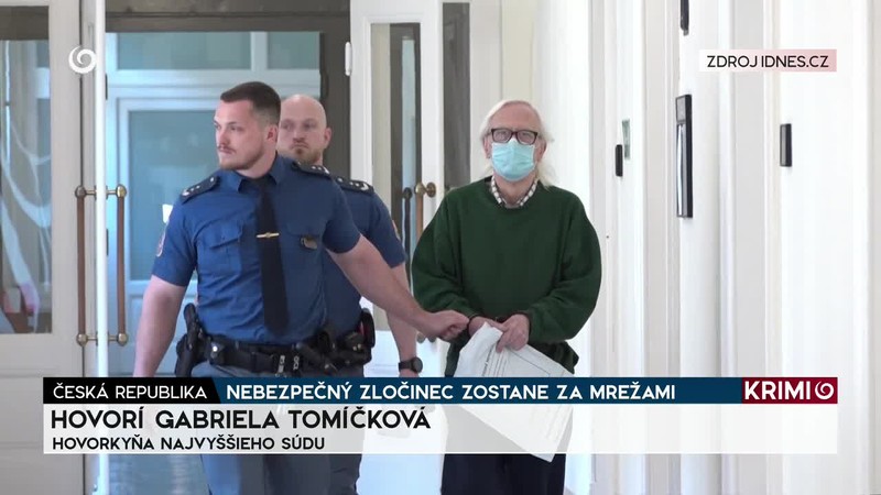 NEBEZPEČNÝ ZLOČINEC ZOSTANE ZA MREŽAMI