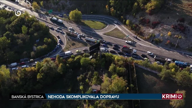NEHODA SKOMPLIKOVALA DOPRAVU