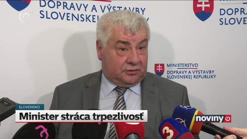 Minister stráca trpezlivosť