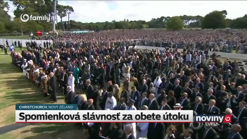 Spomienková slávnosť za obete útoku