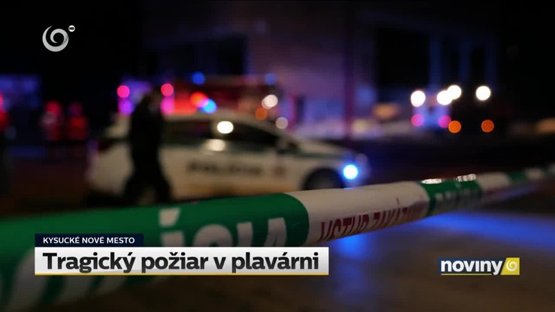 Tragický požiar v plavárni