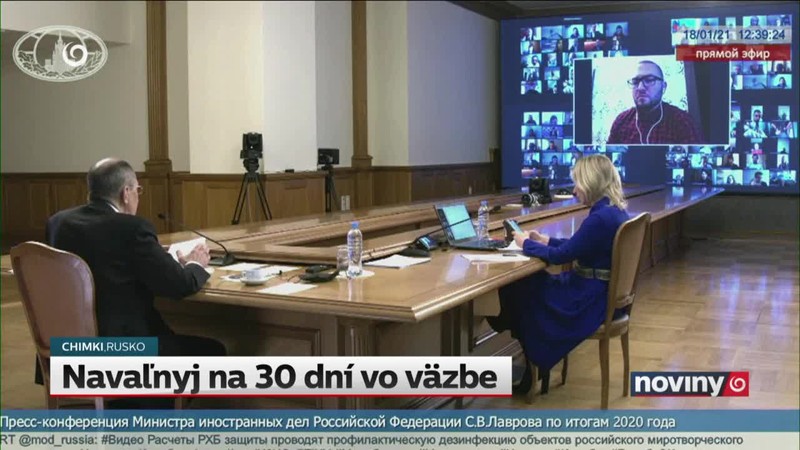 Navaľnyj na 30 dní vo väzbe