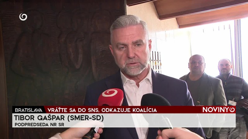 VRÁŤTE SA DO SNS, ODKAZUJE KOALÍCIA