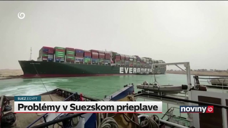 Problémy v Suezskom prieplave