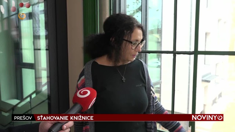 SŤAHOVANIE KNIŽNICE