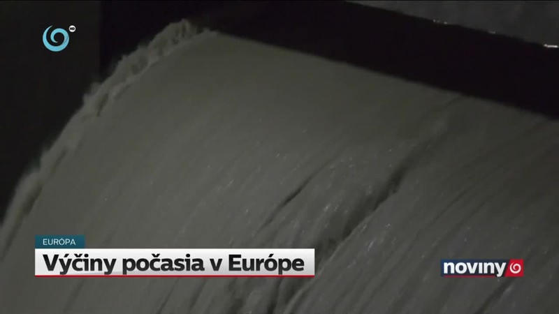 Výčiny počasia v Európe