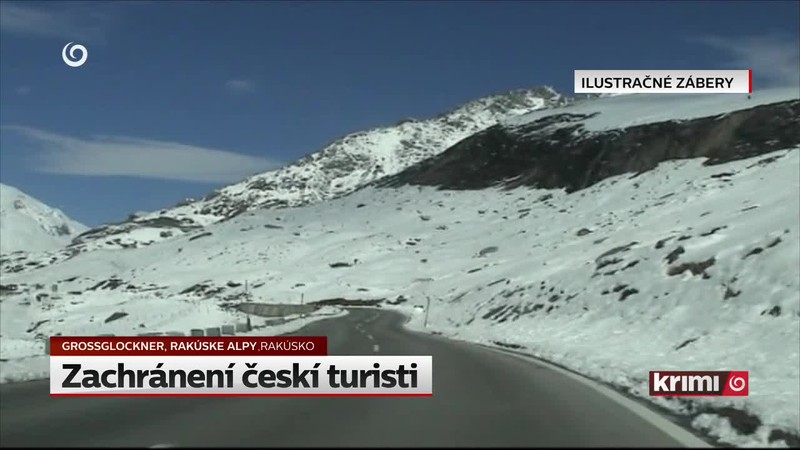 Zachránení českí turisti