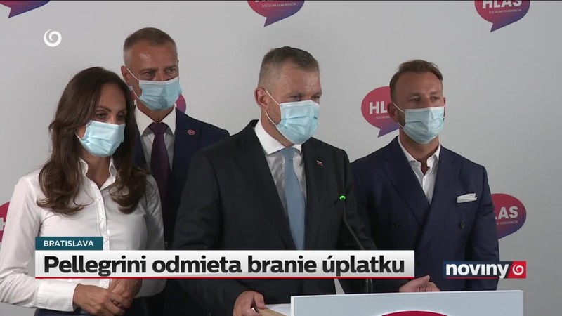 Pellegrini odmieta branie úplatku