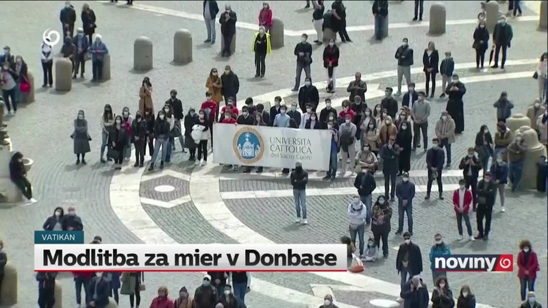 Modlitba za mier v Donbase