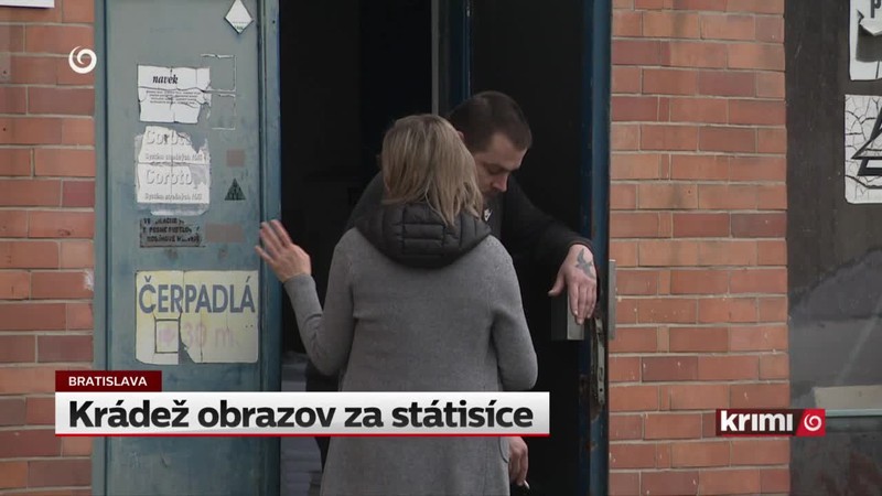 Krádež obrazov za státisíce