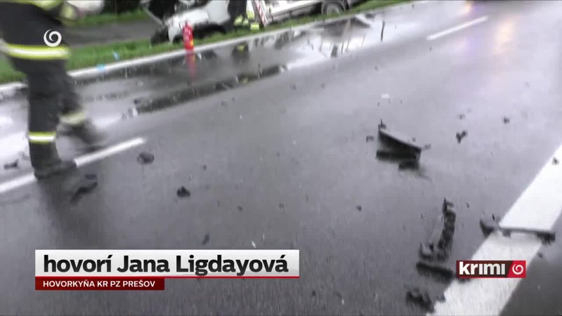 Nehoda piatich áut