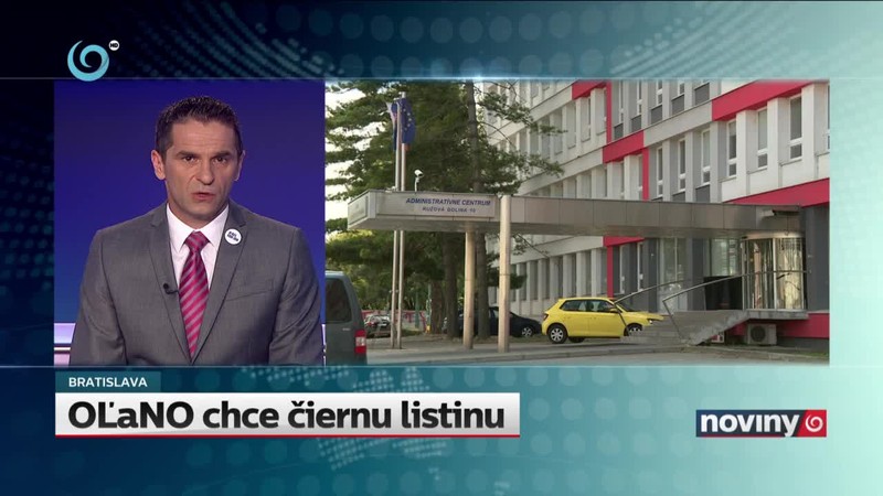 OĽaNO chce čiernu listinu