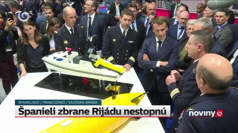 Španieli zbrane Rijádu nestopnú