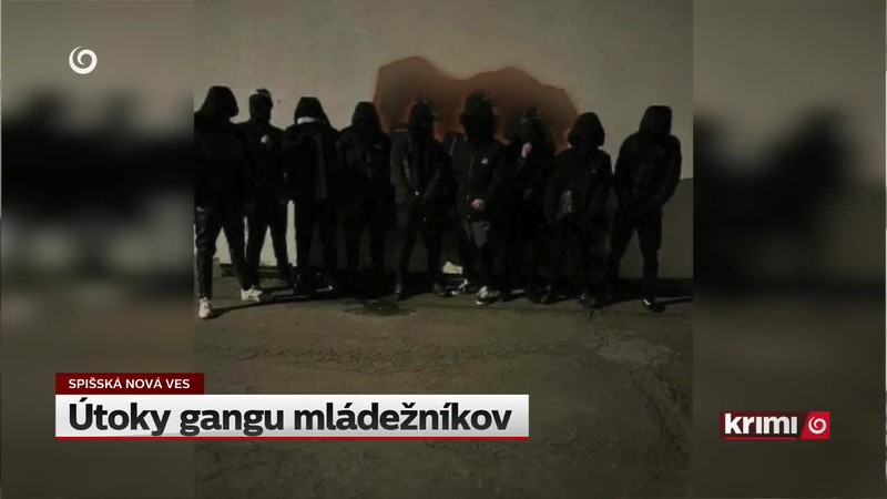 Útoky gangu mládežníkov