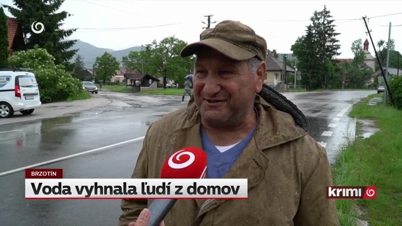 Voda vyhnala ľudí z domov
