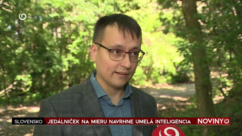 JEDÁLNIČEK NA MIERU NAVRHNE UMELÁ INTELIGENCIA