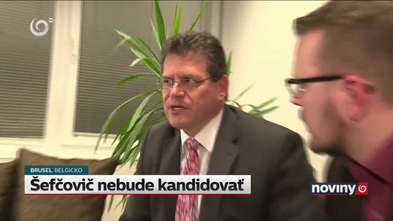 Šefčovič nebude kandidovať