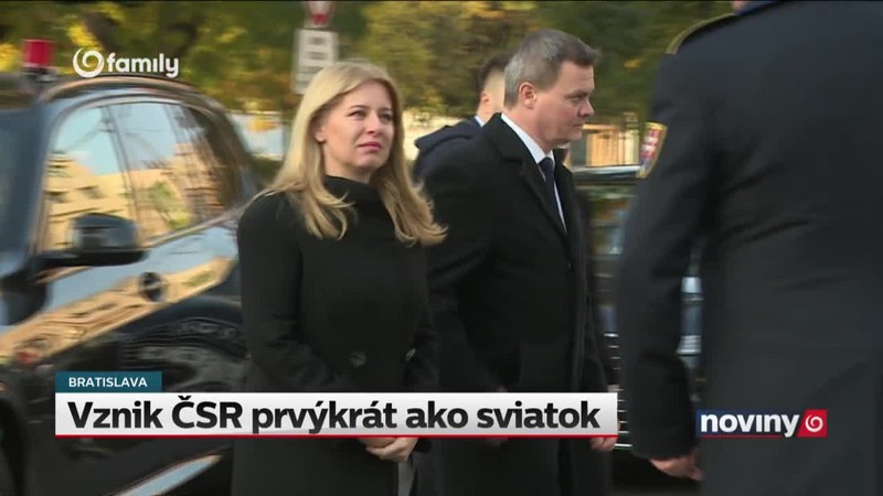 Vznik ČSR prvýkrát ako sviatok