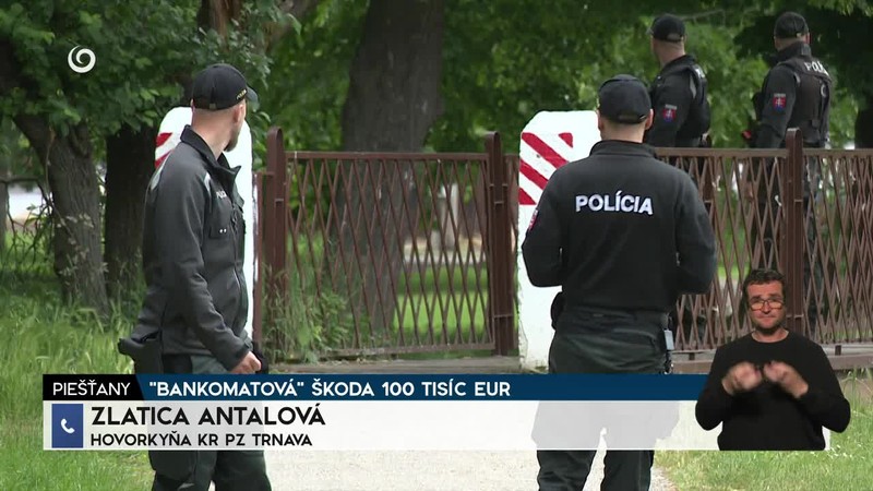 "BANKOMATOVÁ" ŠKODA 100 TISÍC EUR