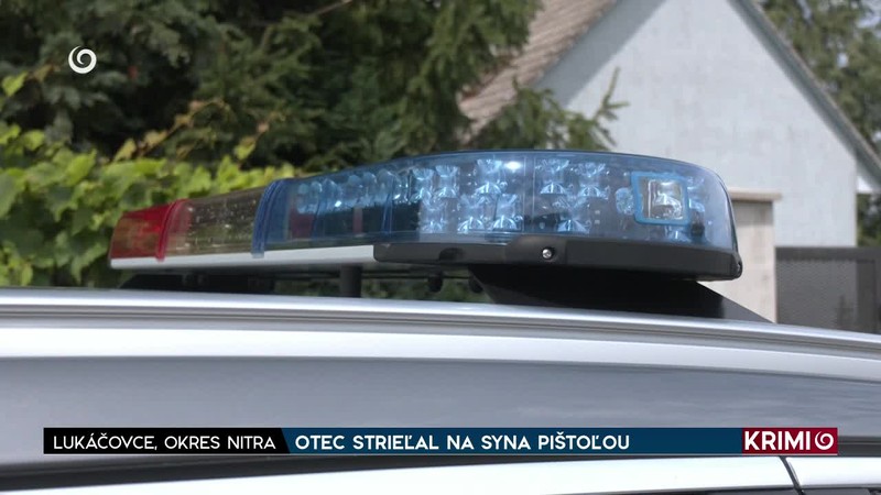 OTEC STRIEĽAL NA SYNA PIŠTOĽOU