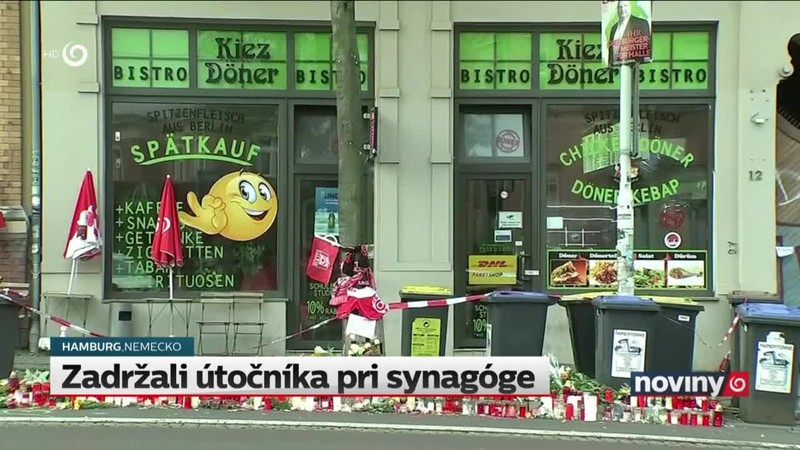 Zadržali útočníka pri synagóge