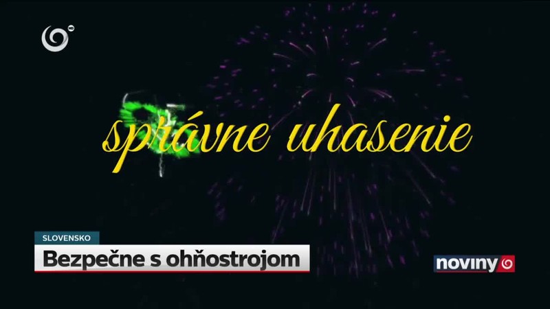 Bezpečne s ohňostrojom