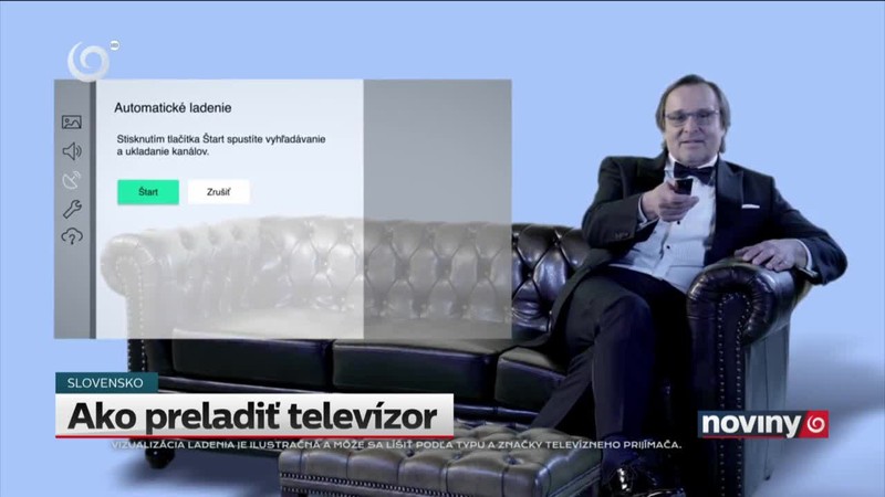 Ako preladiť televízor
