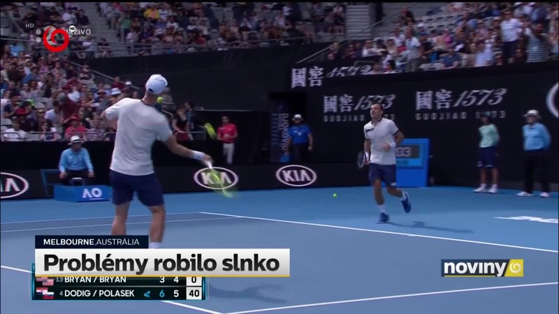 Problémy robilo slnko