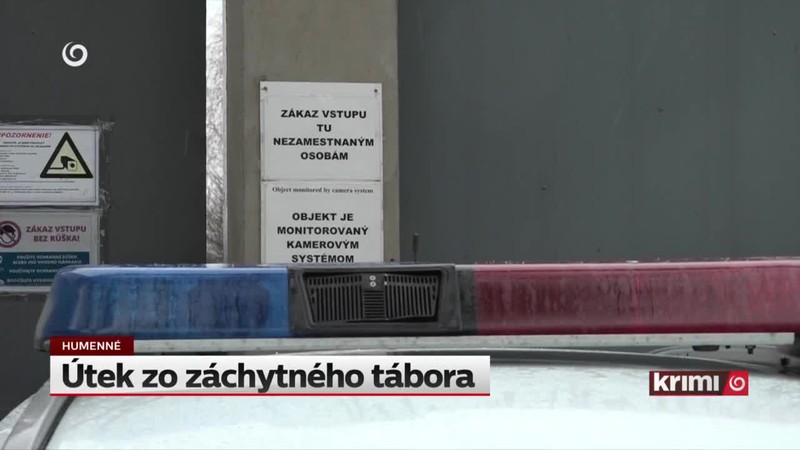 Útek zo záchytného tábora