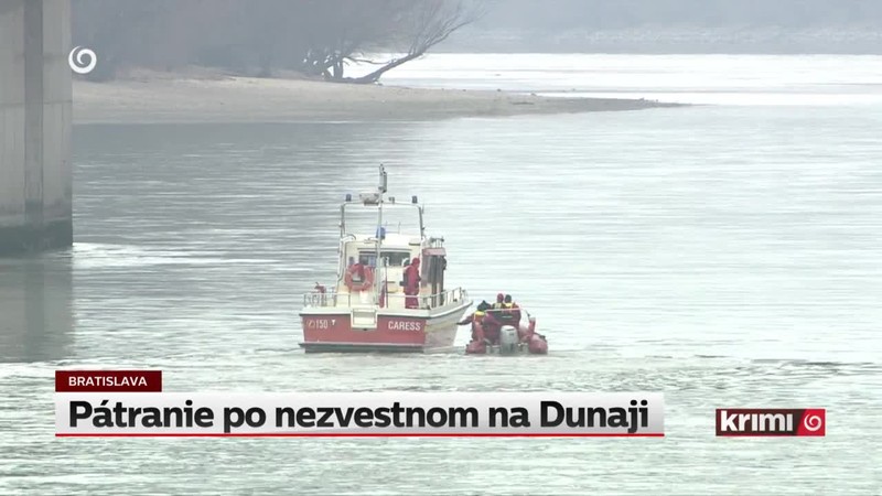 Pátranie po nezvestnom na Dunaji