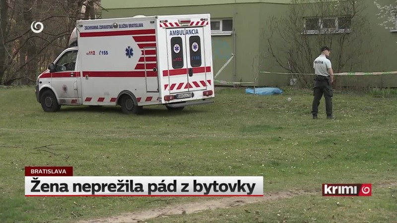 Žena neprežila pád z bytovky